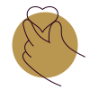 Heart icon representing mindful approach to consultations