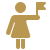 Icon representing leadership and complex responsibilities